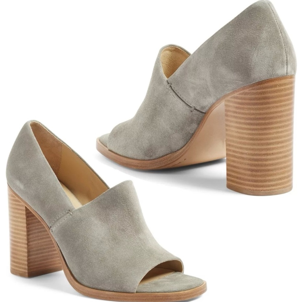Rag & bone suede open toe pump. Women’s size 9. Brand new